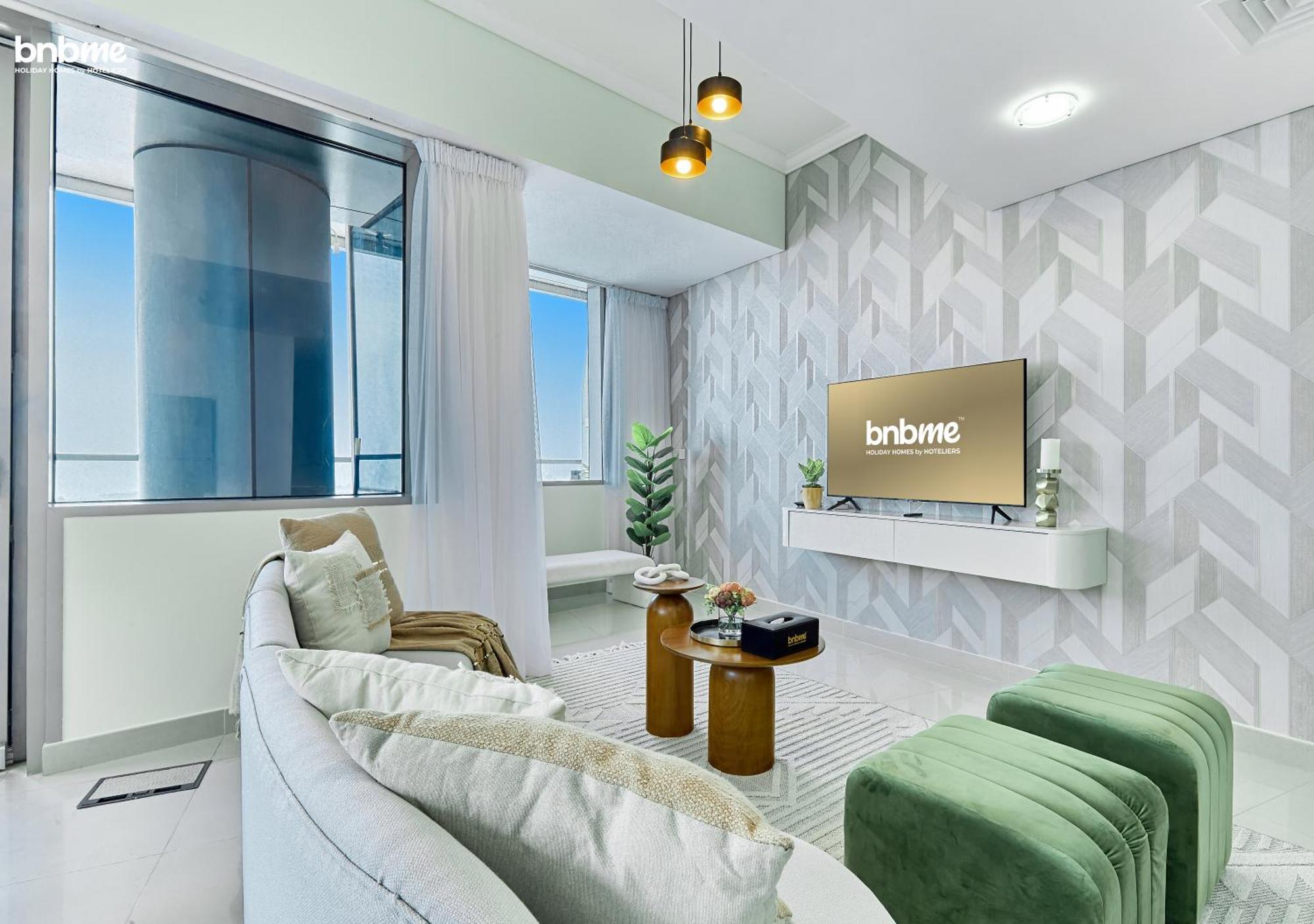 Bnbmehomes - Ocean Heights Апартаменты Дубай